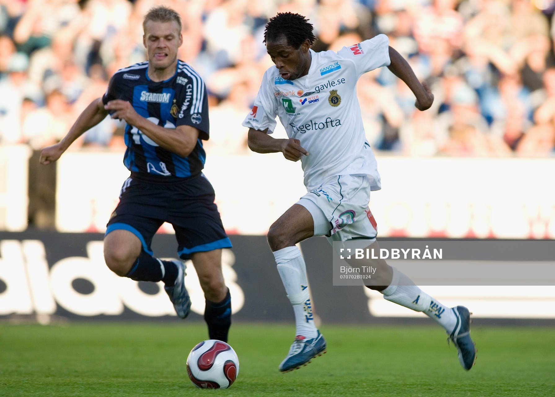 Johan Arneng, Djurgården och Rene Makondele, Gefle