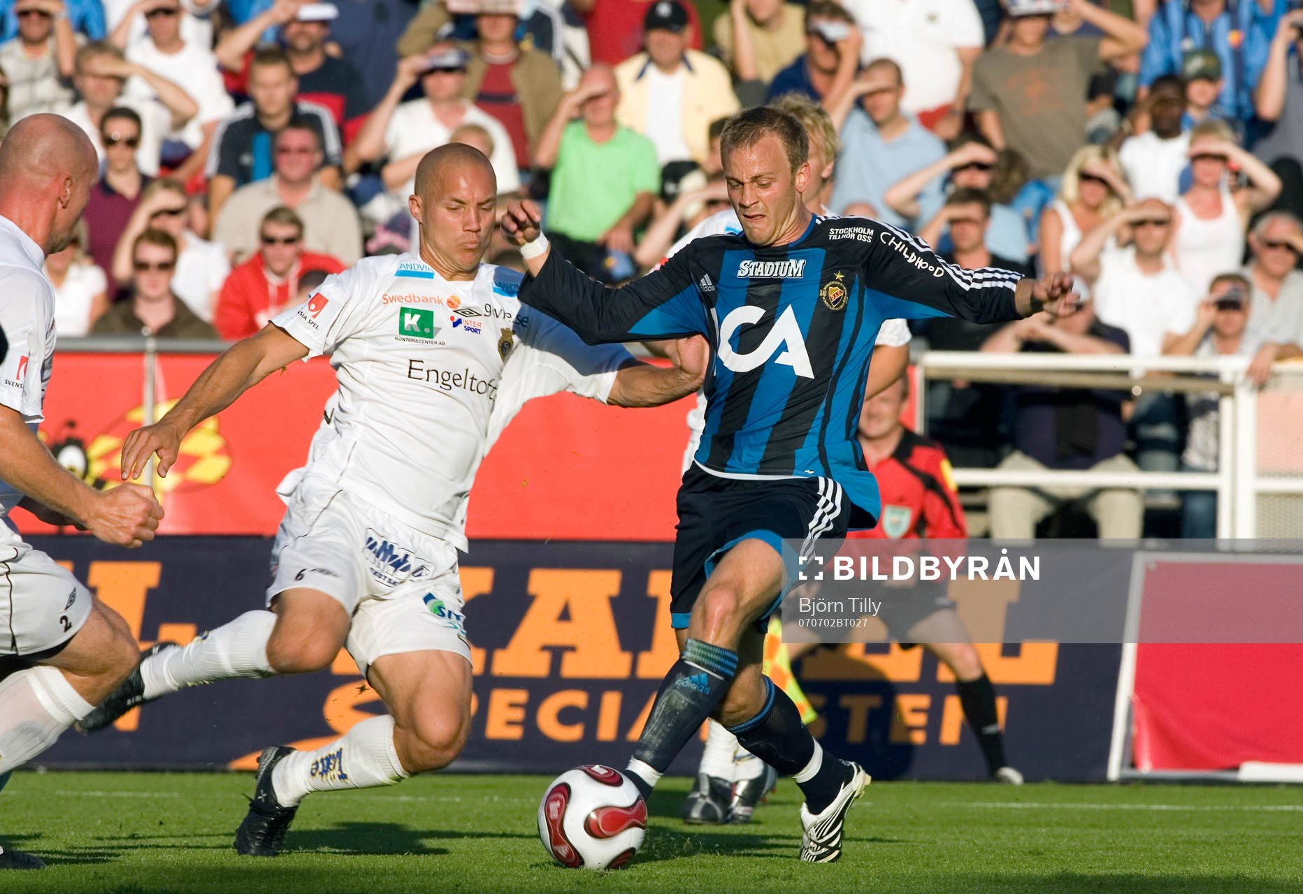 Anders Wikström, Gefle och Daniel Sjölund, Djurgården