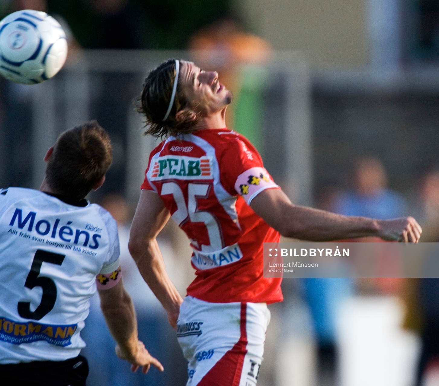 Cesar Santin, Kalmar i nickduell, nick med Lars Larsen,