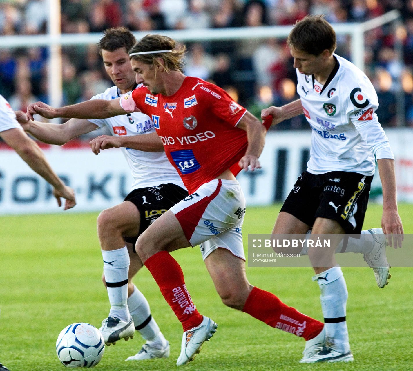 Cesar Santin, Kalmar uppvaktas av Patrik Anttonen och Lars