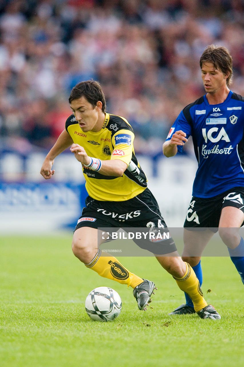 Dusan Djuric, Halmstad och Stefan Ishizaki, Elsfborg