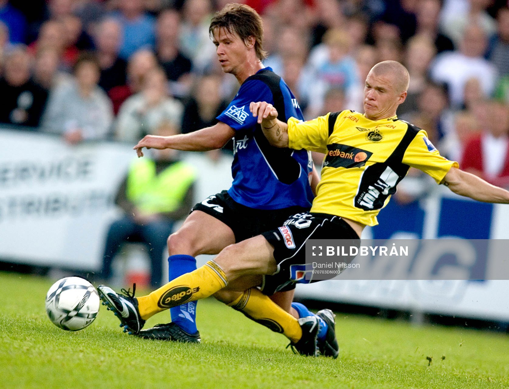 Dusan Djuric, Halmstad och Samuel Holmén, Elfsborg