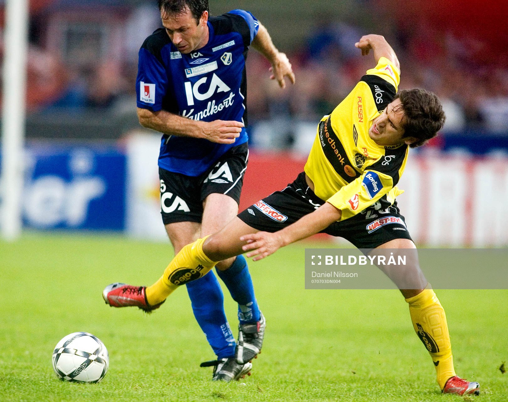 Hasse Mattisson, Halmstad och Emir Bajrami, Elfsborg