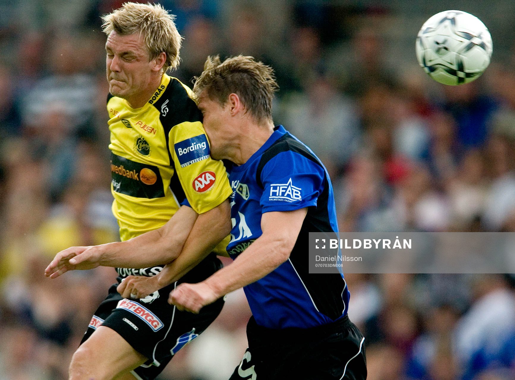 Mikael Rosén, Halmstad och Mathias Svensson, Elfsborg