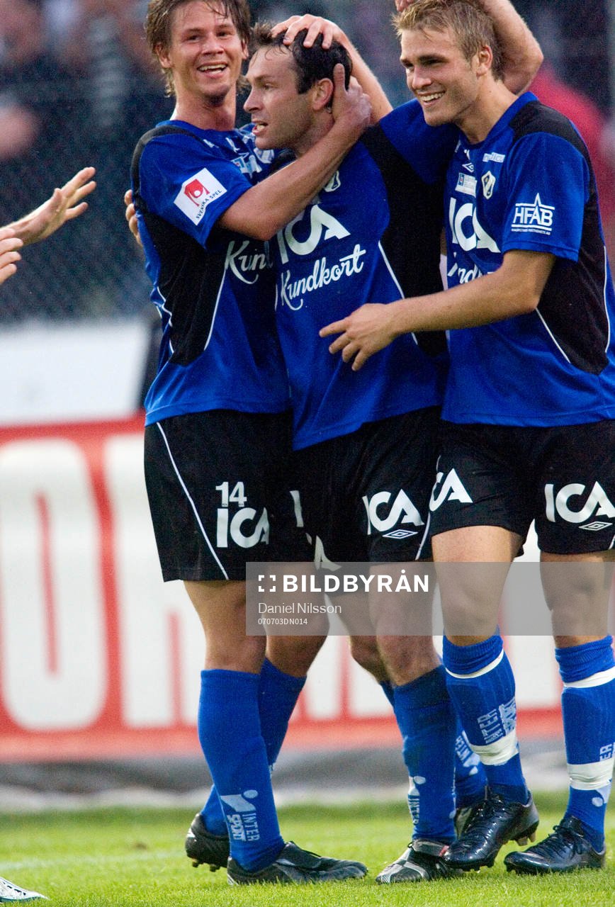 Dusan Djuric, Hasse Mattisson och Jesper Westerberg,
