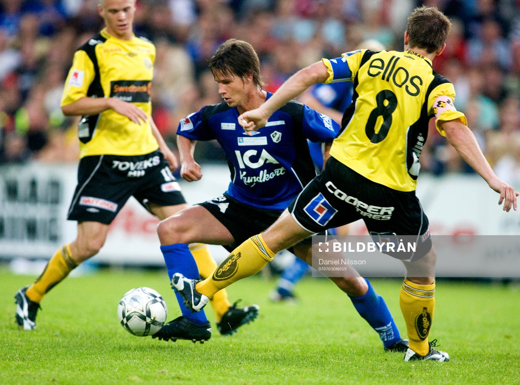 Dusan Djuric, Halmstad tar sig förbi Anders Svensson,