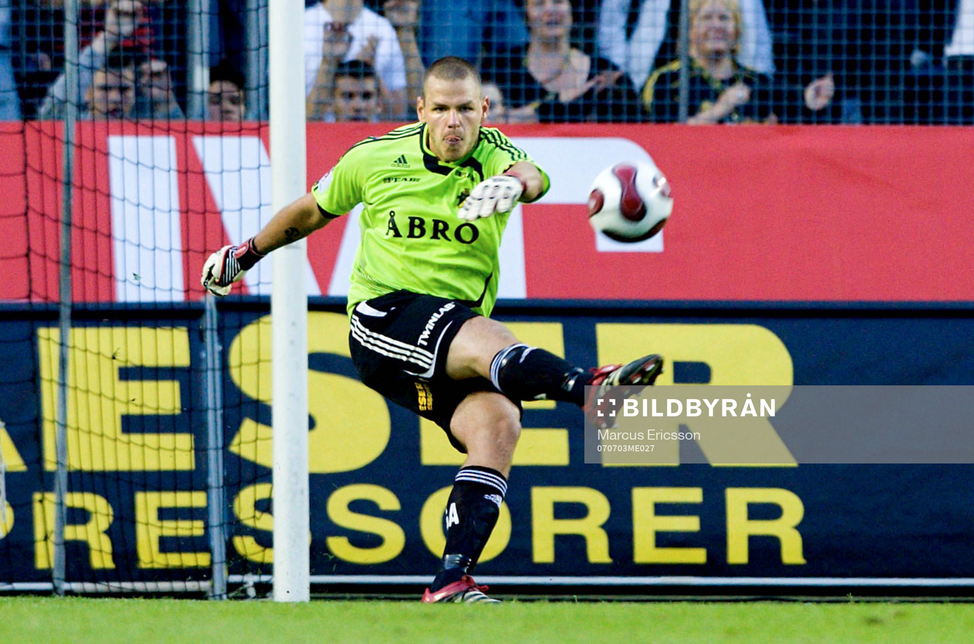Daniel Örlund, Målvakt AIK
