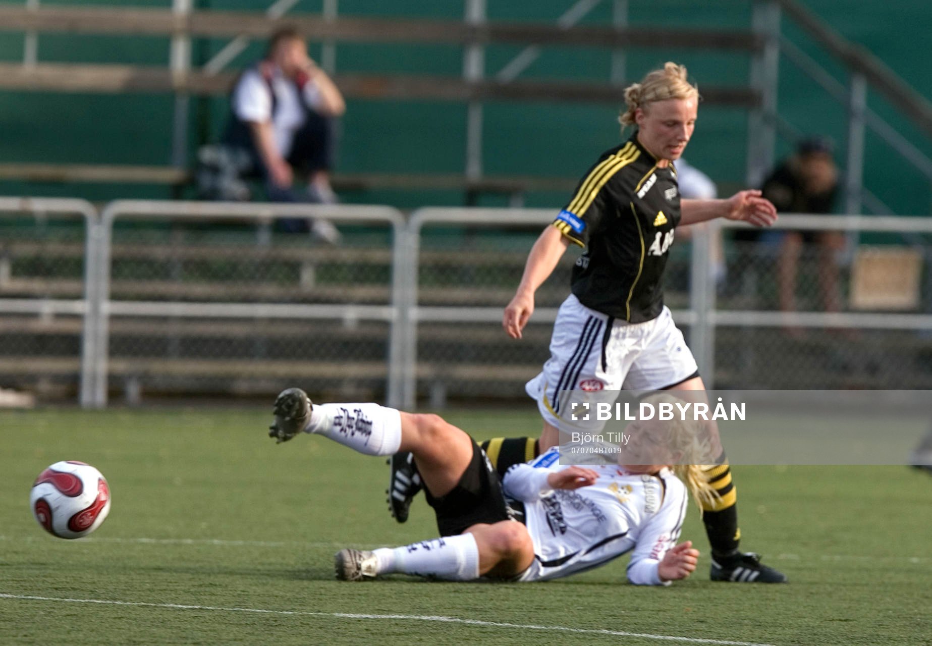 Sofia Simonsson, AIK och Heidi Matinlassi, Bälinge