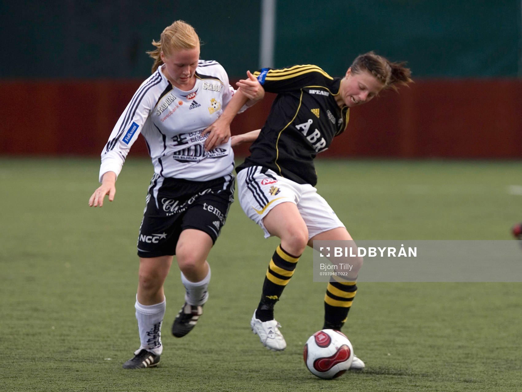  Nina Engström, Bälinge och Lina Hedkvist, AIK.