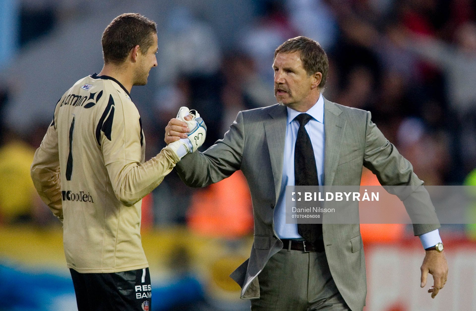 Fotboll, Allsvenskan, Stuart Baxter och Daniel Andersson,