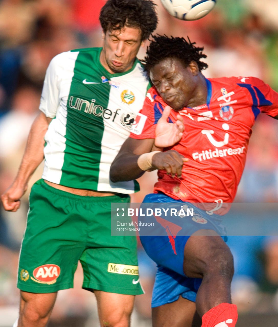 Suleyman Sleyman, Hammarby och Razak Omotoyossi, Helsingborg