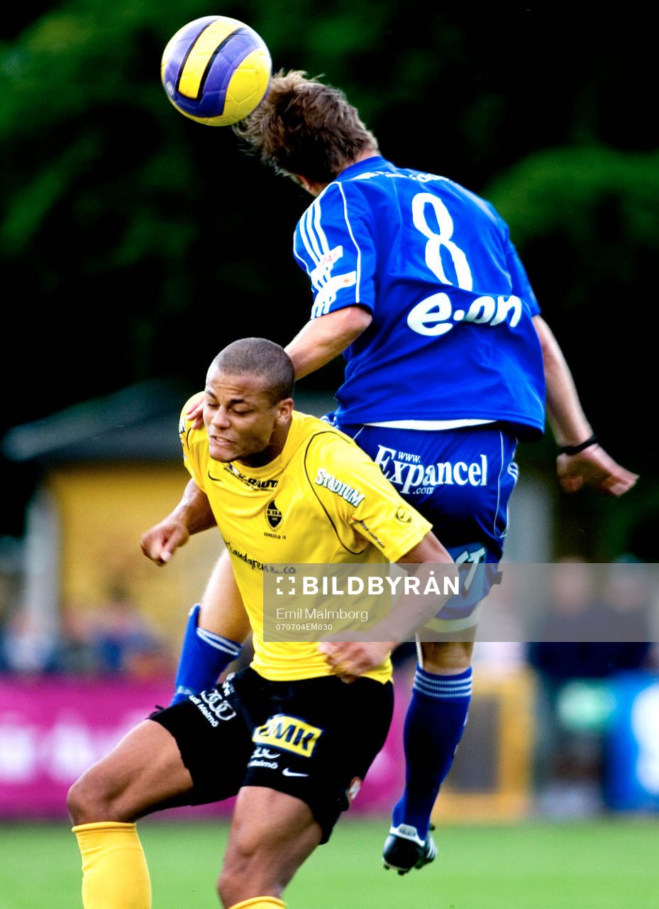 Salif Jönsson, Bunkeflo i nickduell