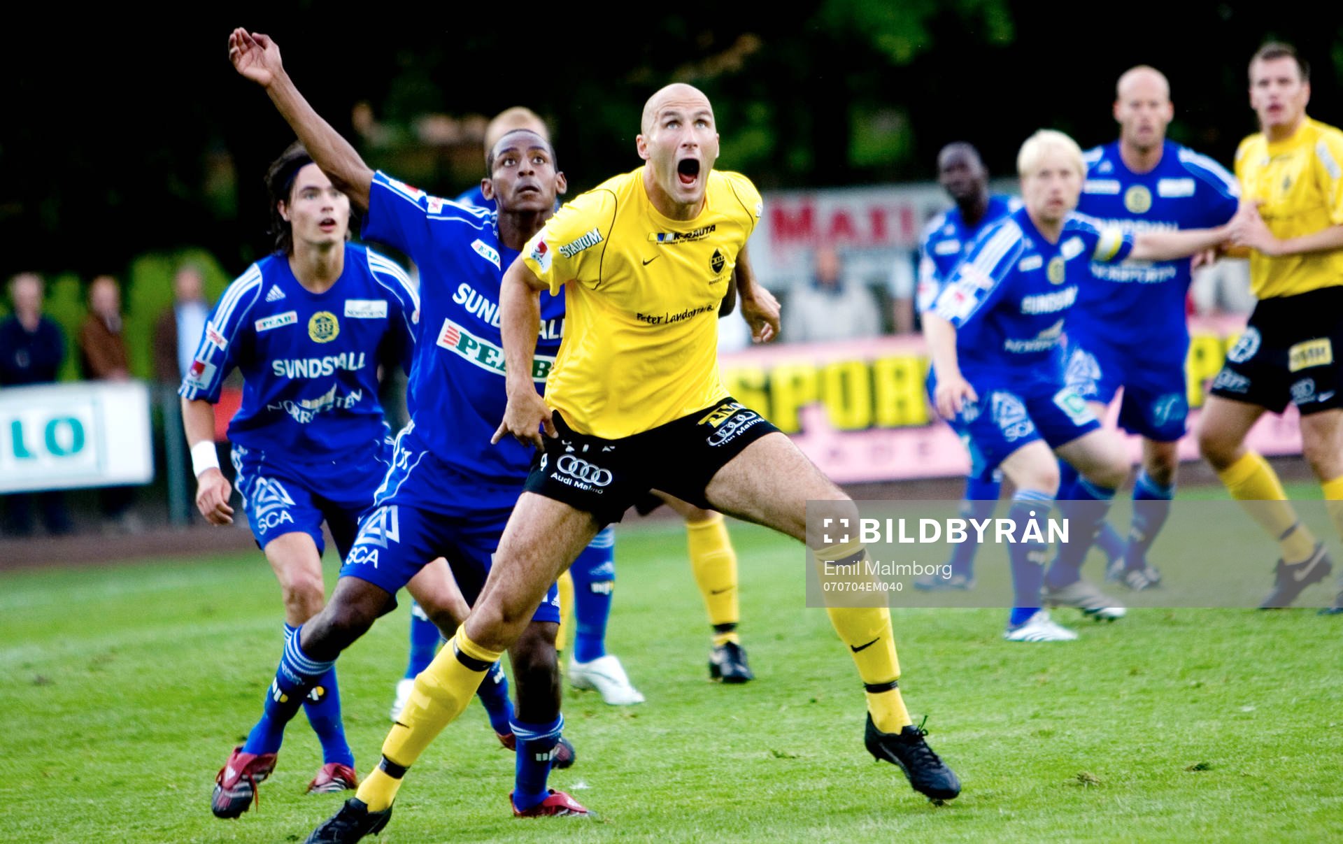 Kalle Ljungberg, Sundsvall och Darko Marasovic, Bunkeflo