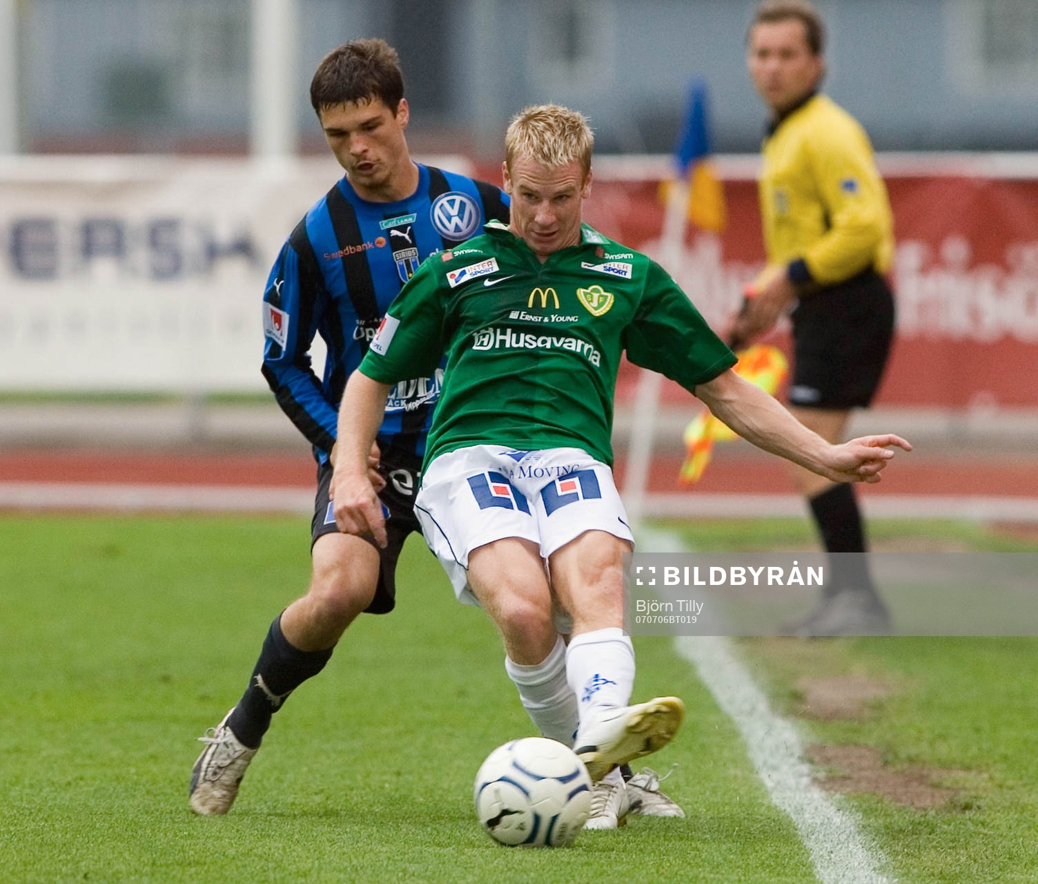  Tighe Dombrowski, Sirius och Johan Karlefjärd, Jönköping.