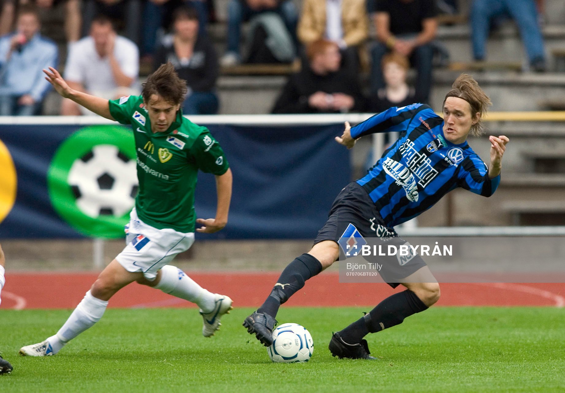  Fredrik Fendrich, Jönköping och Kim Skoglund, Sirius.