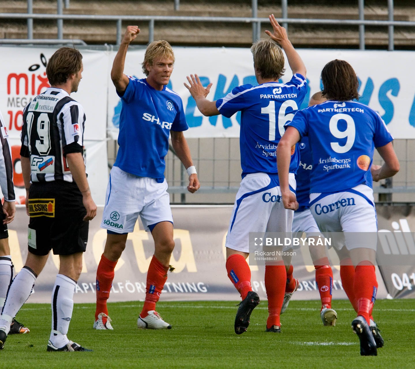 Oscar Möller, Åtvidaberg, jubel