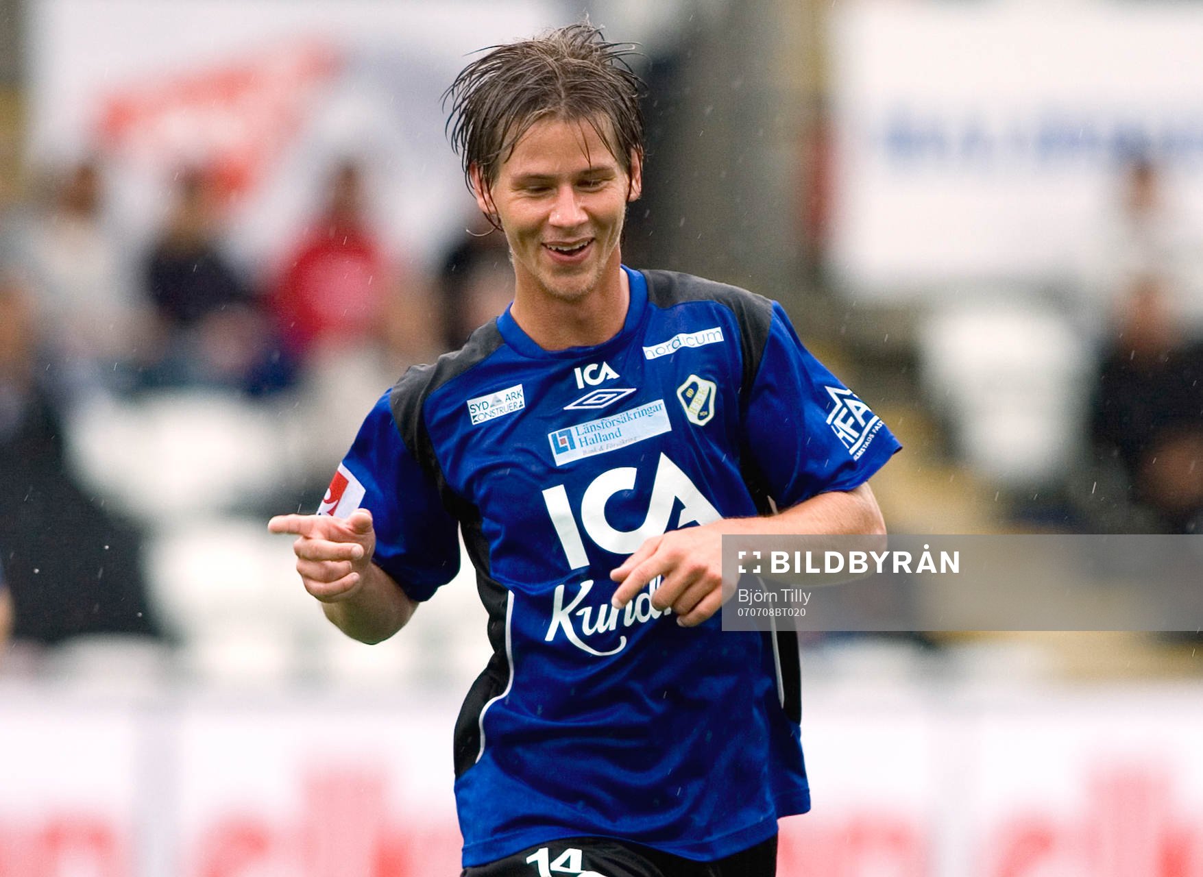 Dusan Djuric, Halmstad, jubel