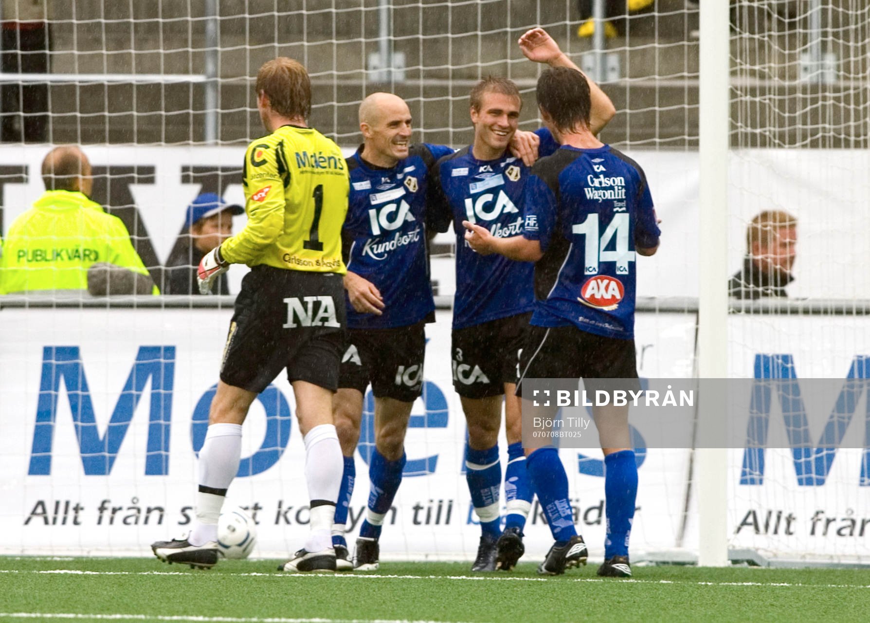 Magnus Arvidsson,  Jesper Westerberg och Dusan Djuric,