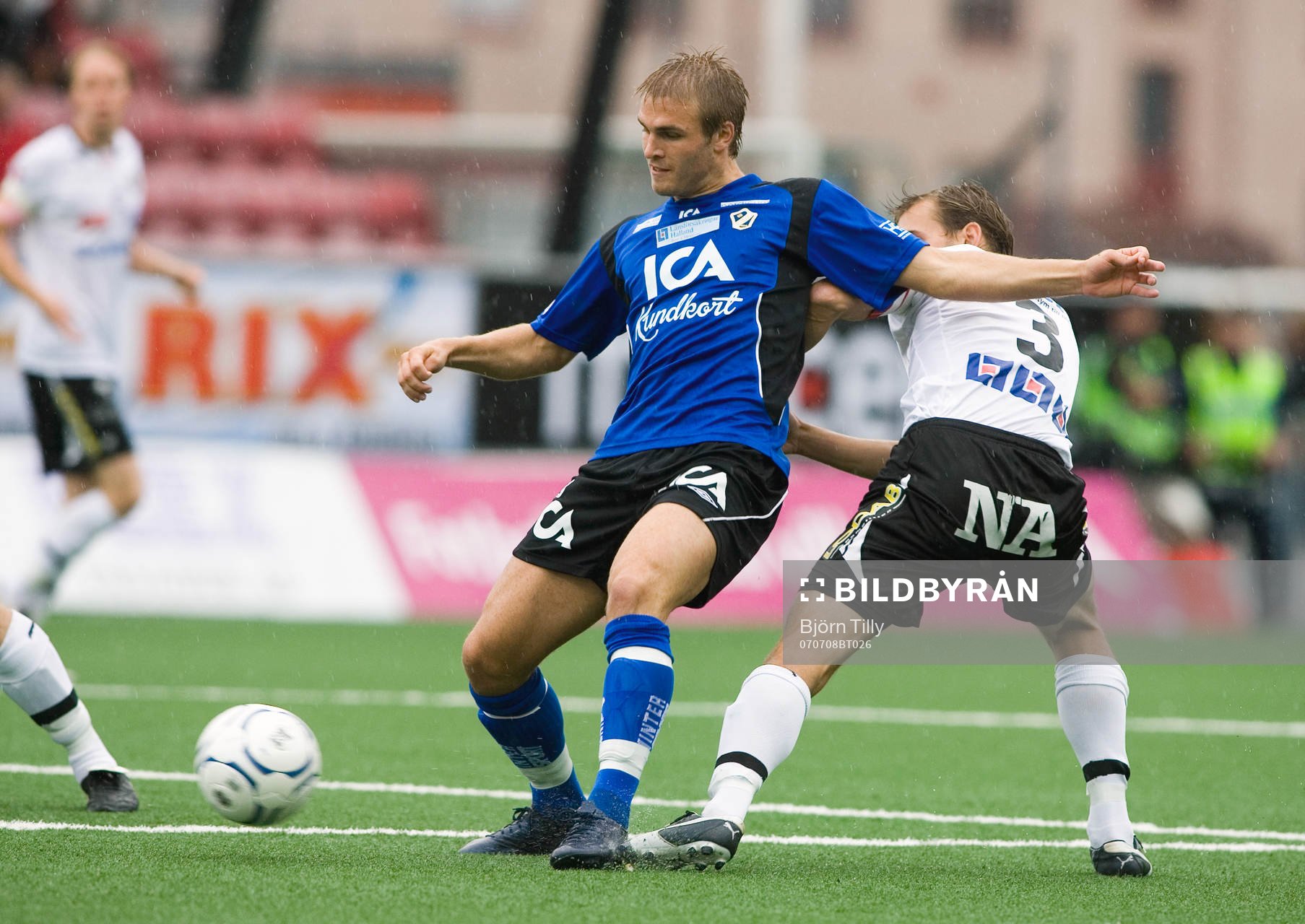 Jesper Westerberg, Halmstad, gjorde 0-1