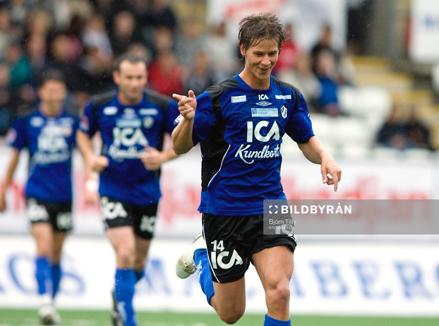 Dusan Djuric, Halmstad, jubel