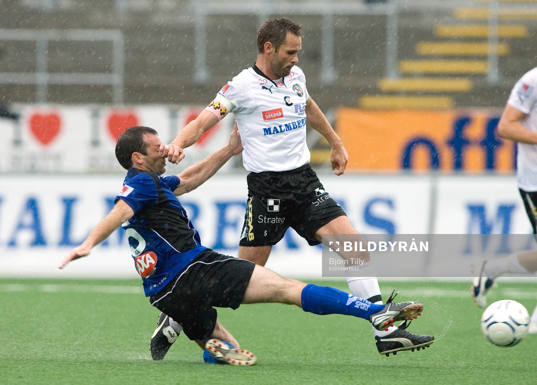 Hasse Mattisson, Halmstad och Lars Larsen, Örebro
