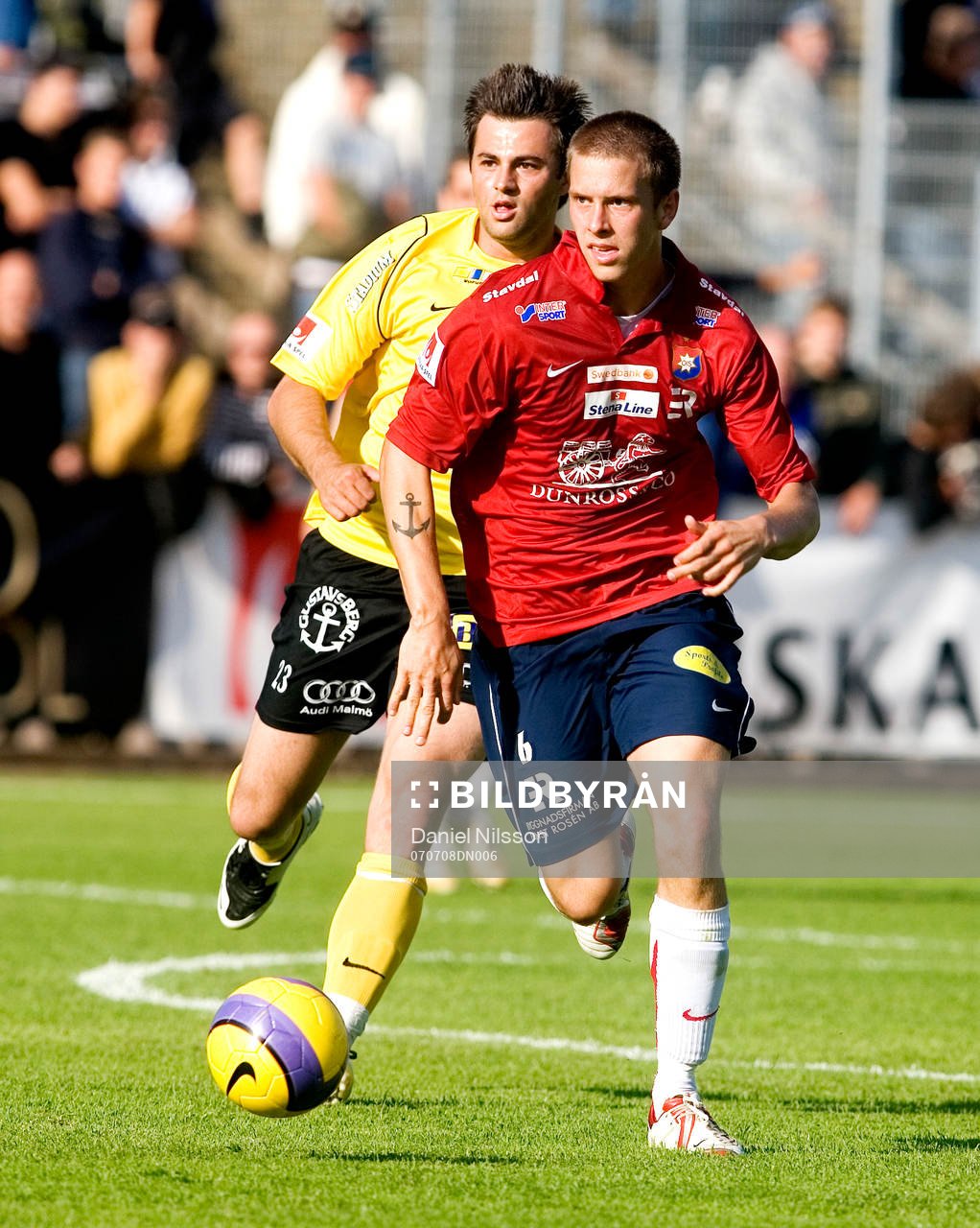 Alexander Mellqvist, Örgryte och Almir Buhic, Bunkeflo