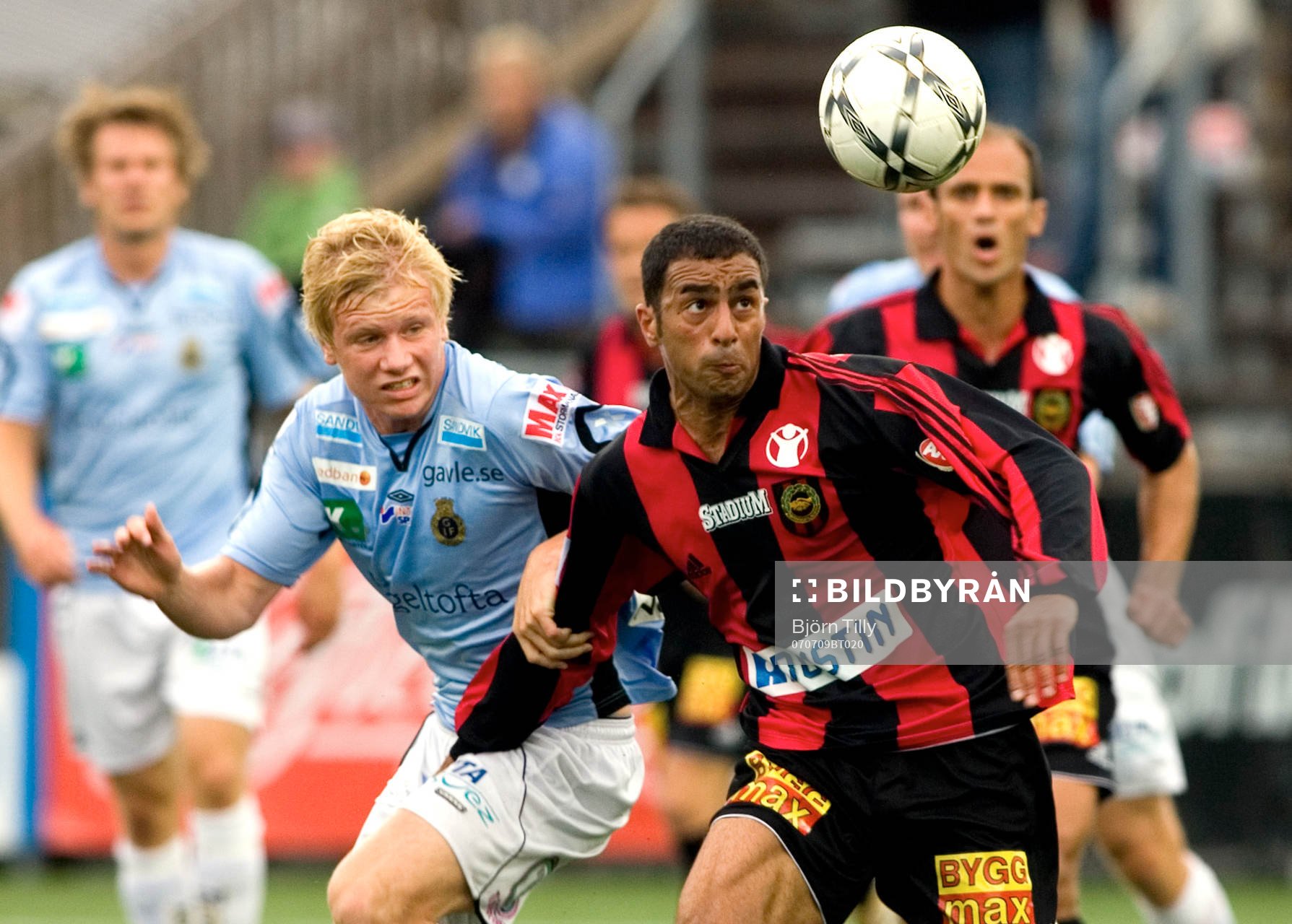 Jonathan Hellström, Gefle och Arash Talebinejad,