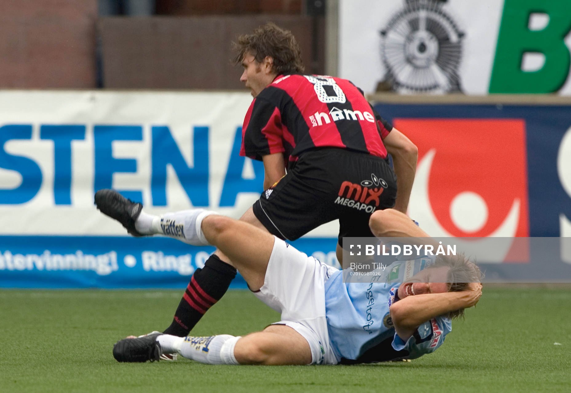 Håkan Malmström, Brommapojkarna, och Daniel Westlin, Gefle