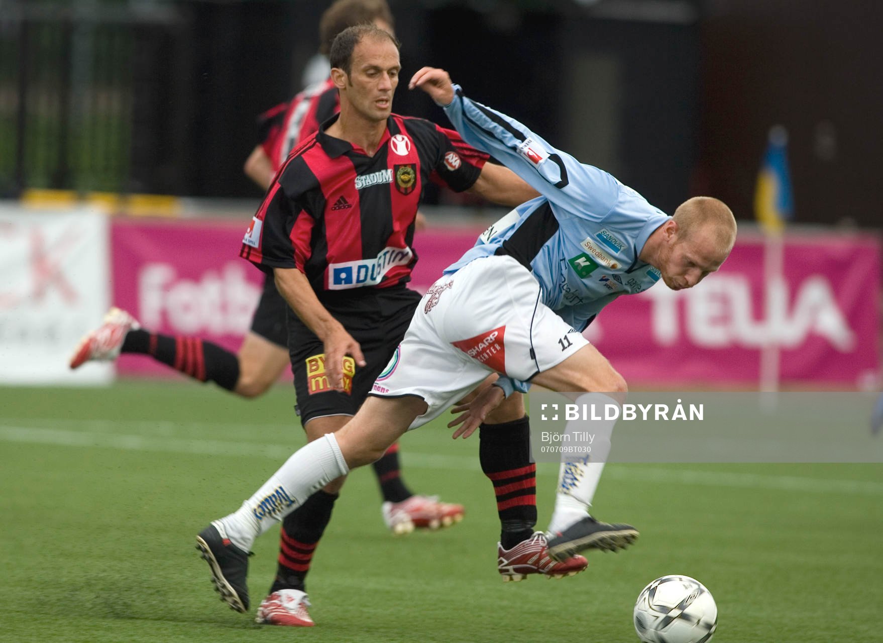 Imad Chhadeh, Brommapojkarna, och Johan Claesson, Gefle