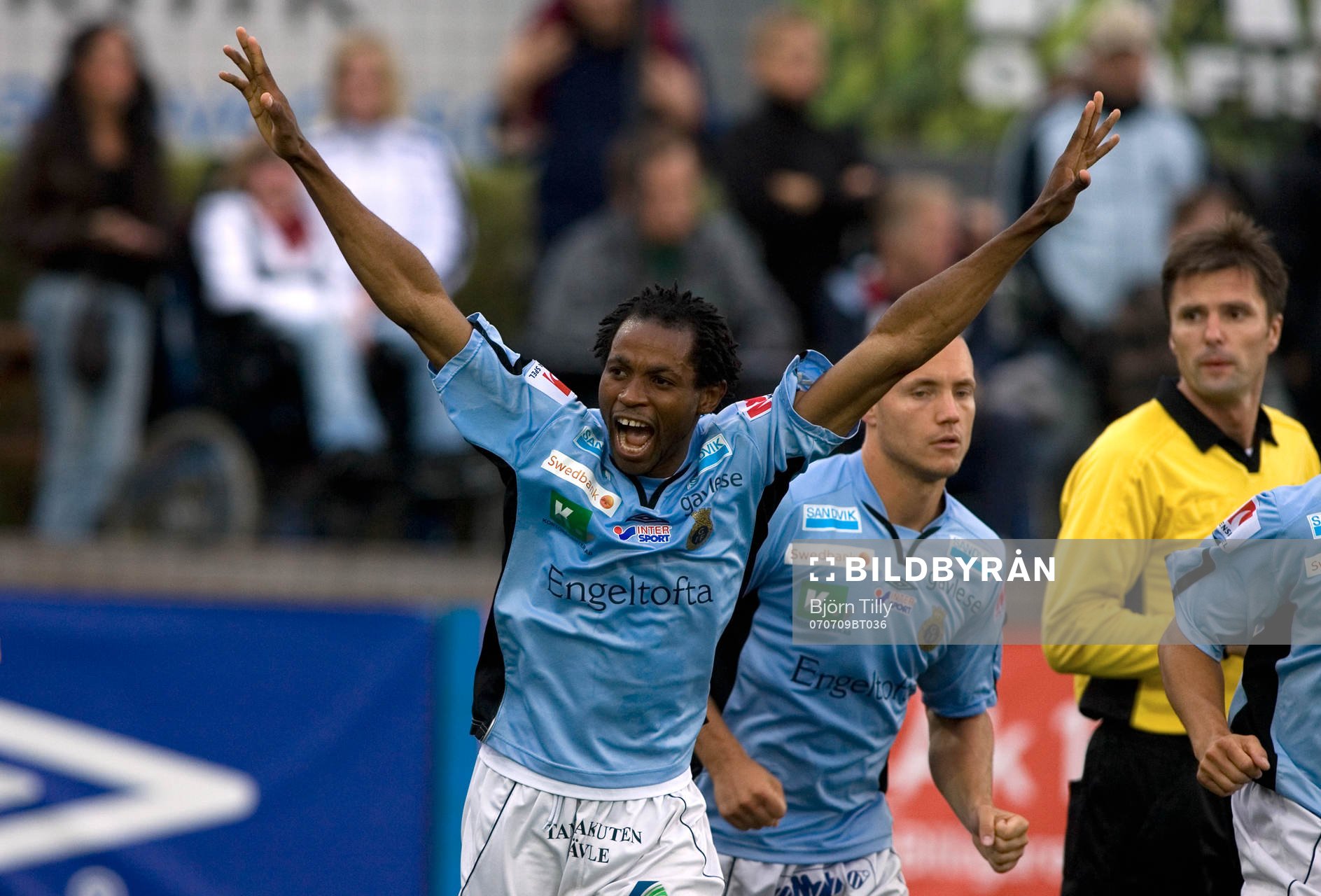 Rene Makondele, Gefle, jubel