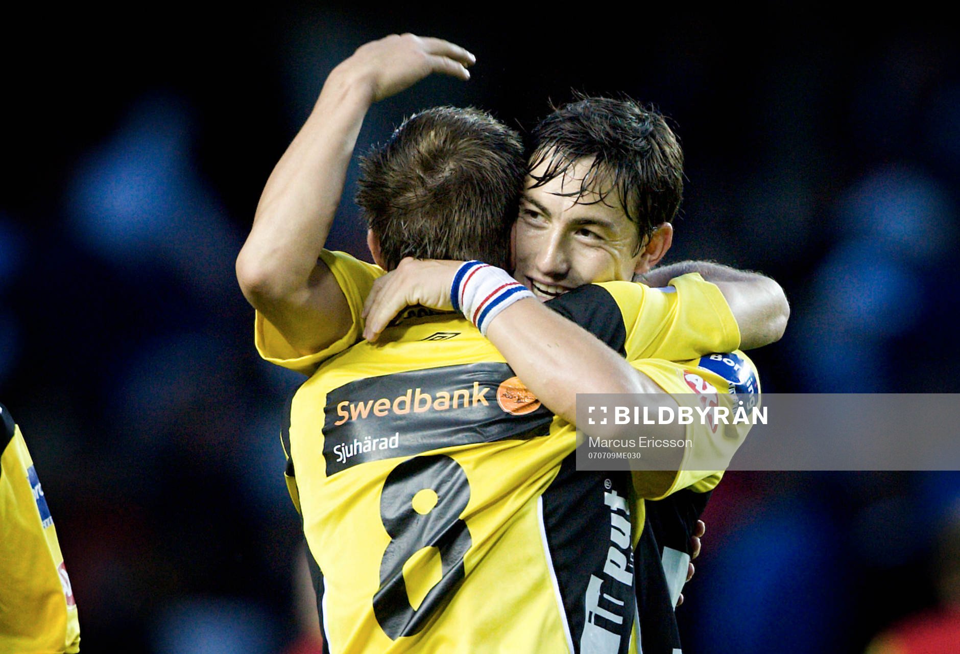 Stefan Ishizaki, Elfsborg, och Anders Svensson, Elfsborg,