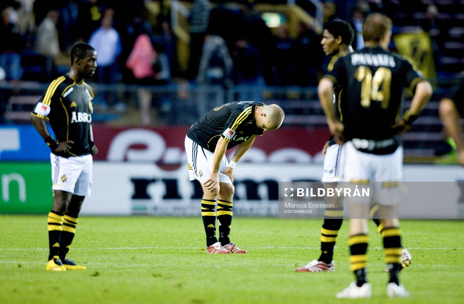 Fotboll, Allsvenskan, AIK, depp