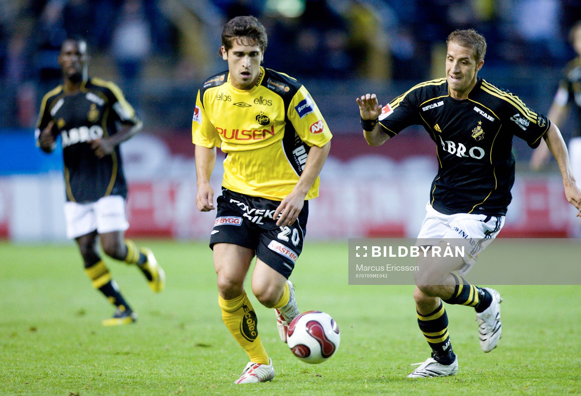 Emir Bajrami, Elfsborg och Kenny Pavey, AIK