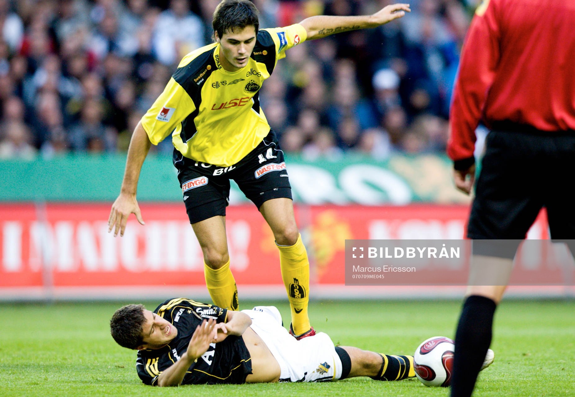 Denni Avdic, Elfsborg och Gabriel Özkan, AIK
