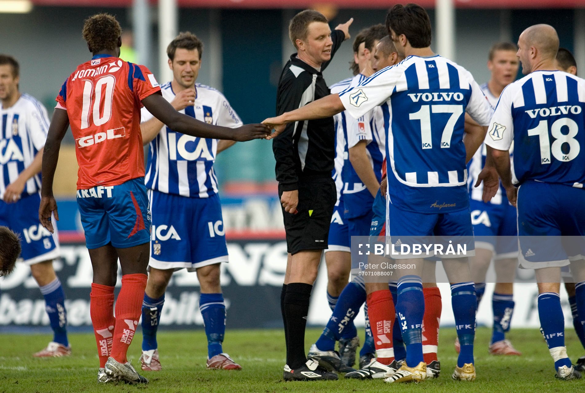 Fotboll, Allsvenskan, Göteborg - Helsingborg