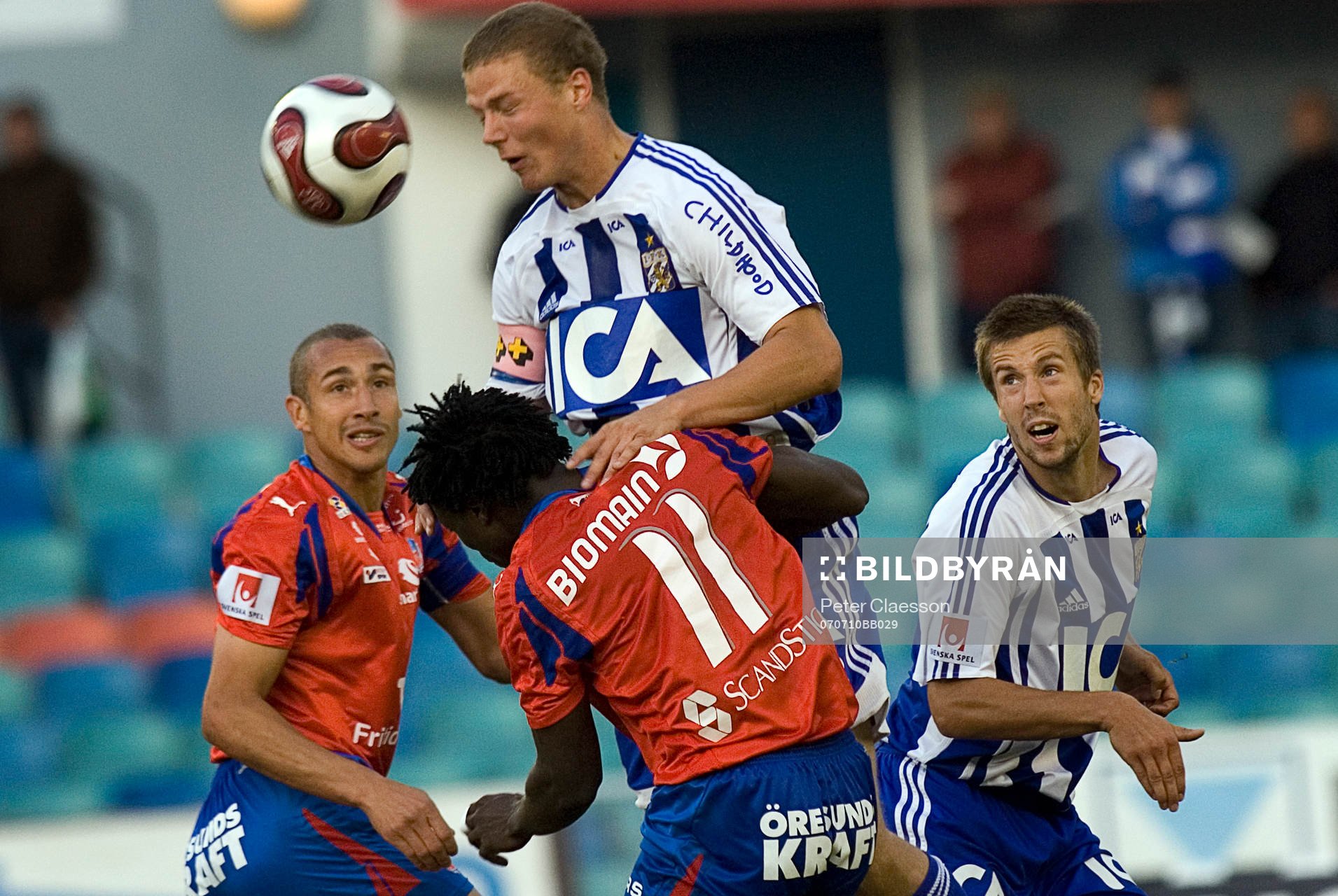 Fotboll, Allsvenskan, Göteborg - Helsingborg