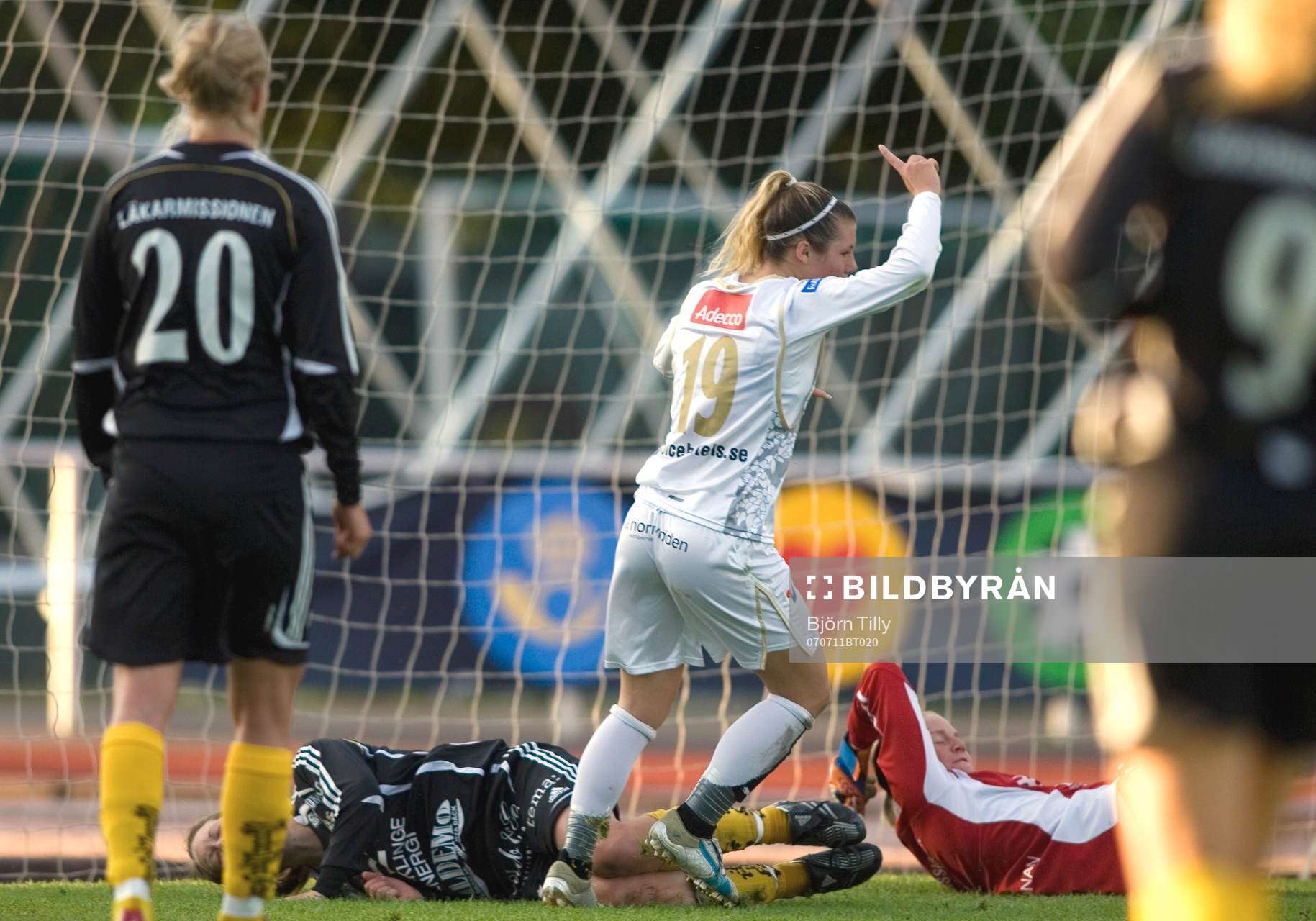  Ramona Backmann, Umeå efter 0-2.