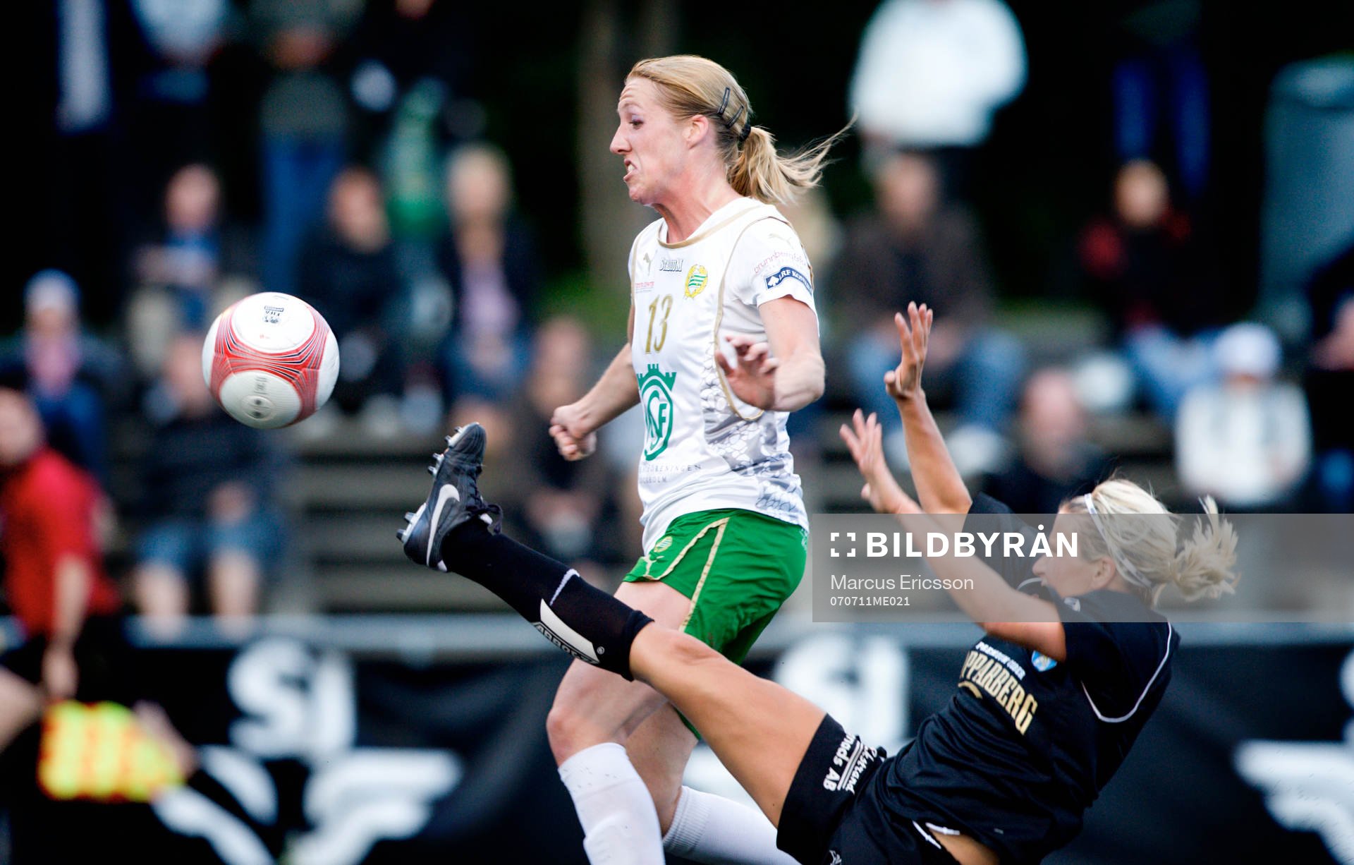 Frida Höglund, Göteborg slänger fram sin fot före Sara