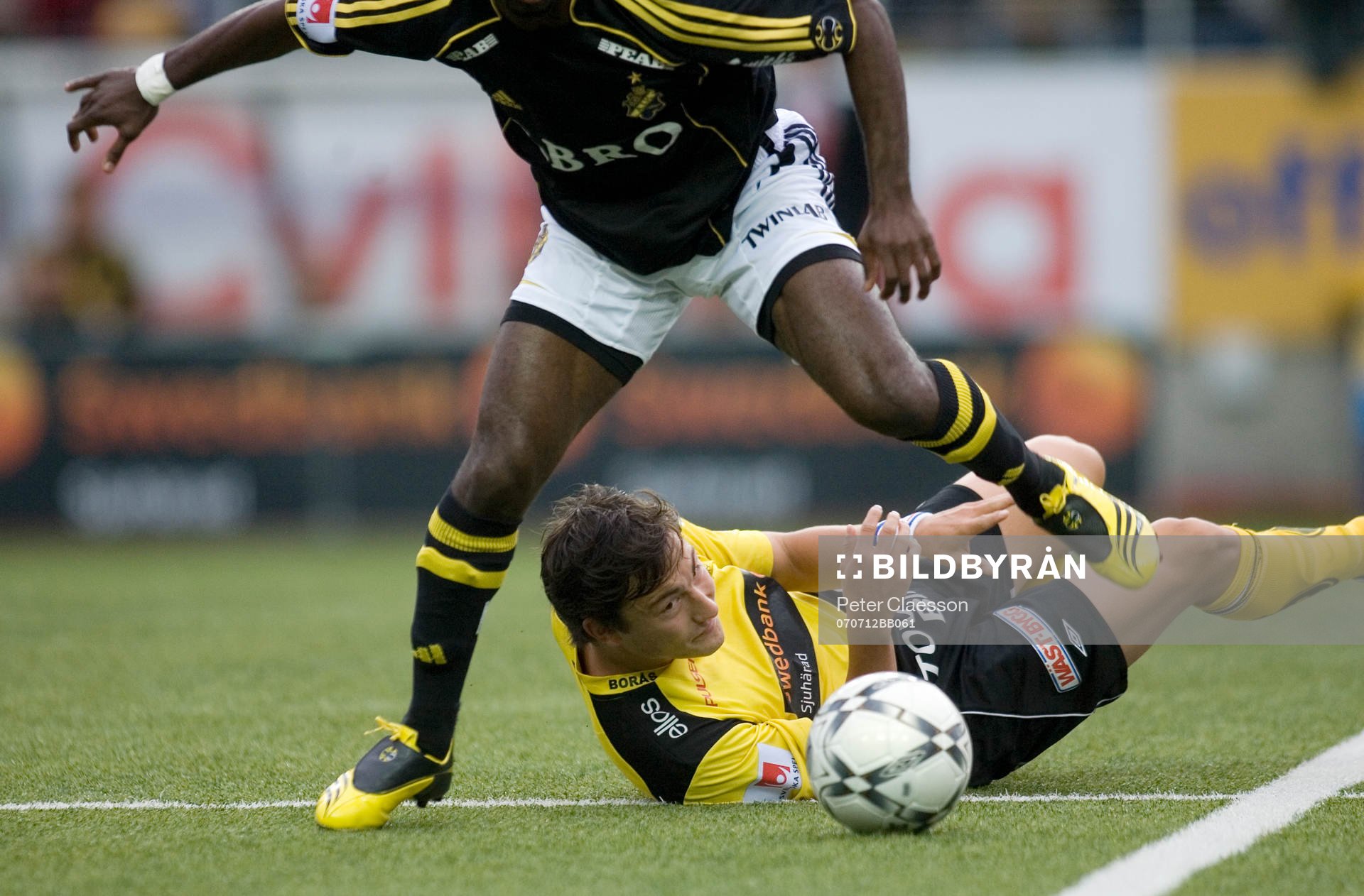 Dulee Johnson, AIK och Stefan Ishizaki, Elfsborg