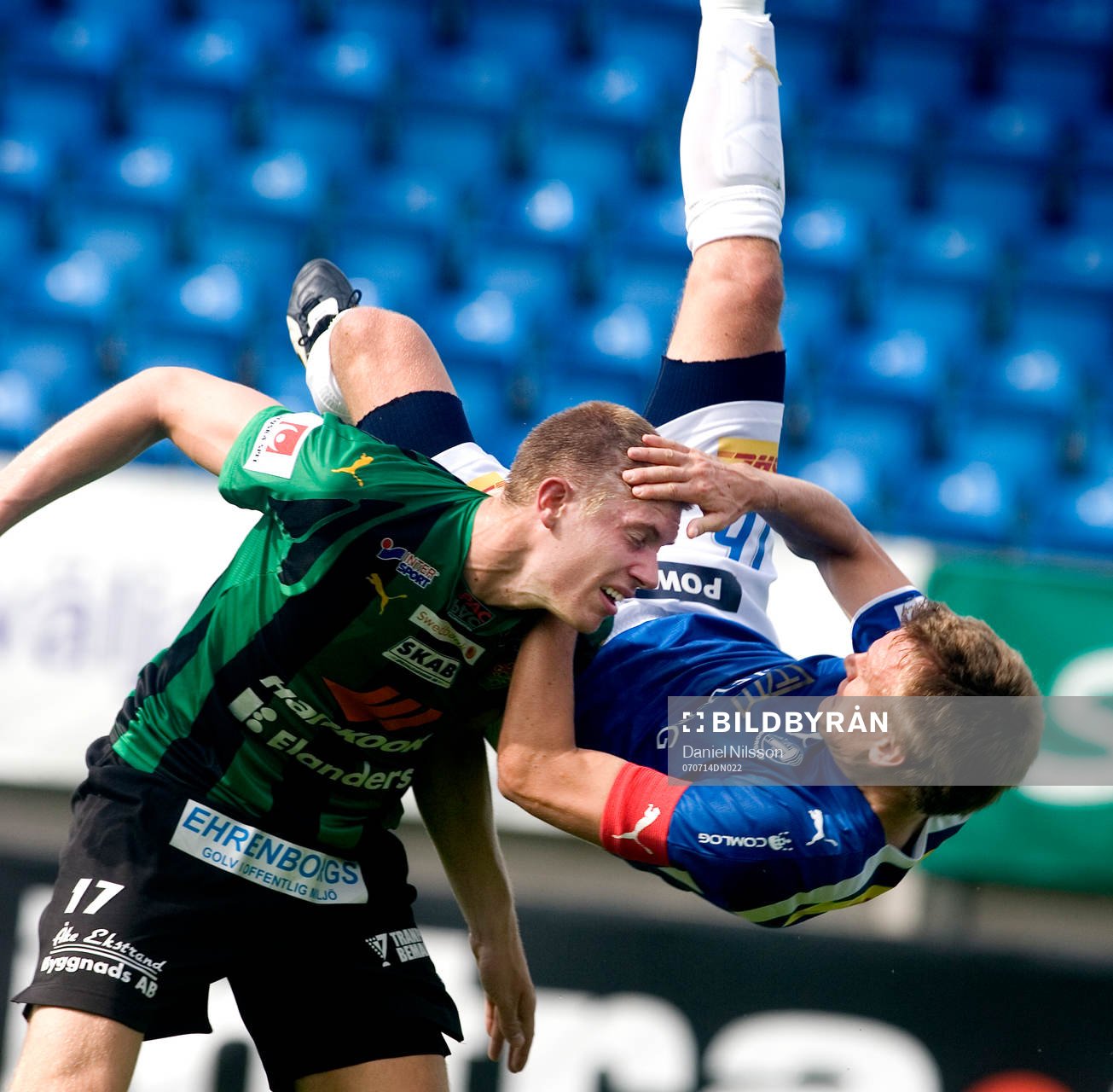 Tobias Homqvist, Gais krockar med Linus Malmqvist,