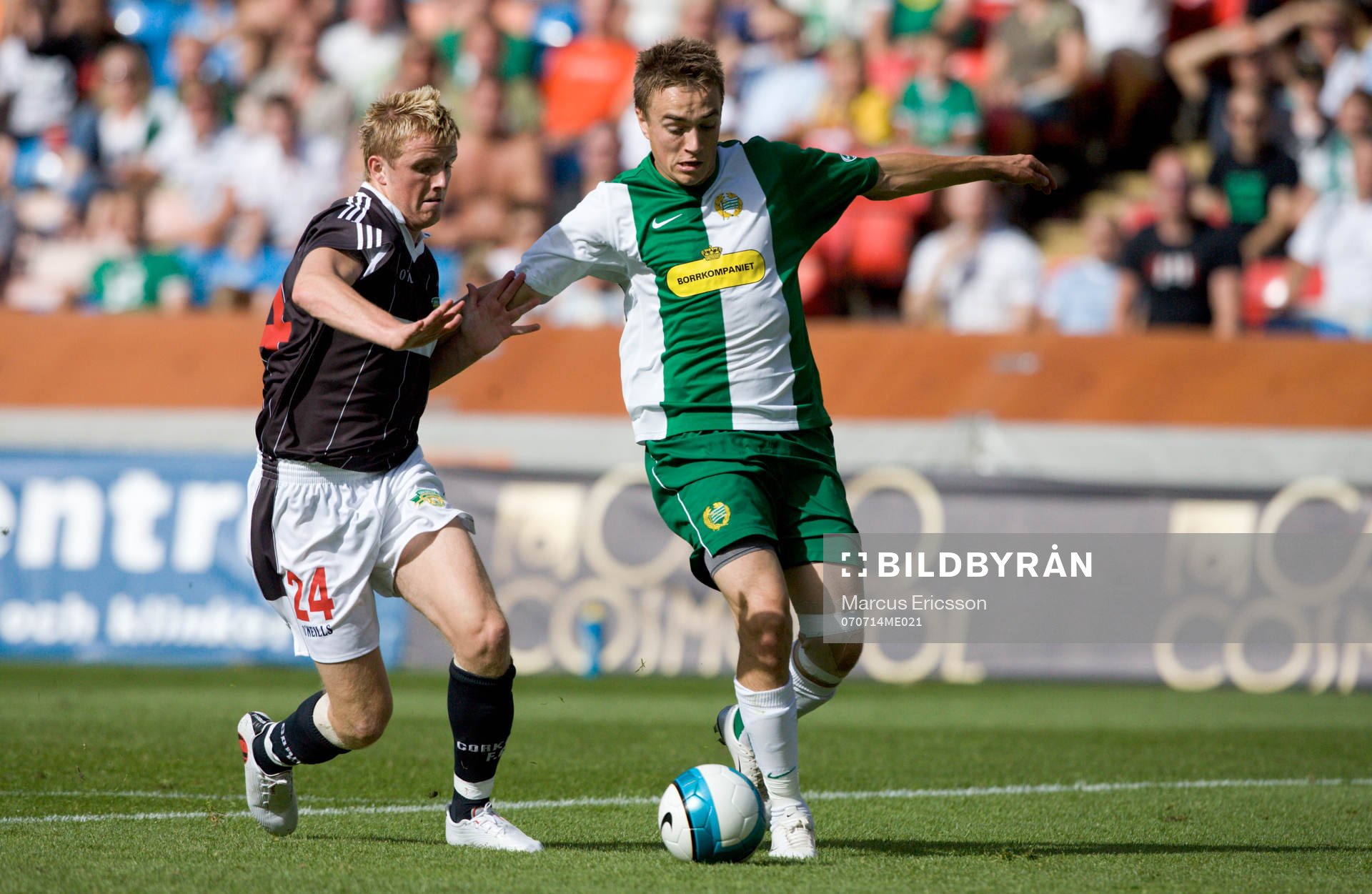 Sean Kelly, Cork City och Petter Andersson, Hammarby
