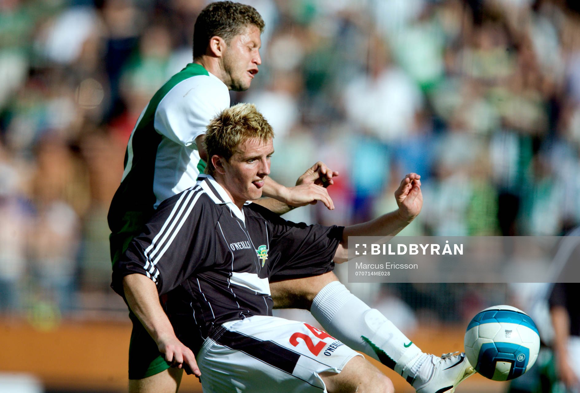Paulinho Guará, Hammarby, och Sean Kelly, Cork City