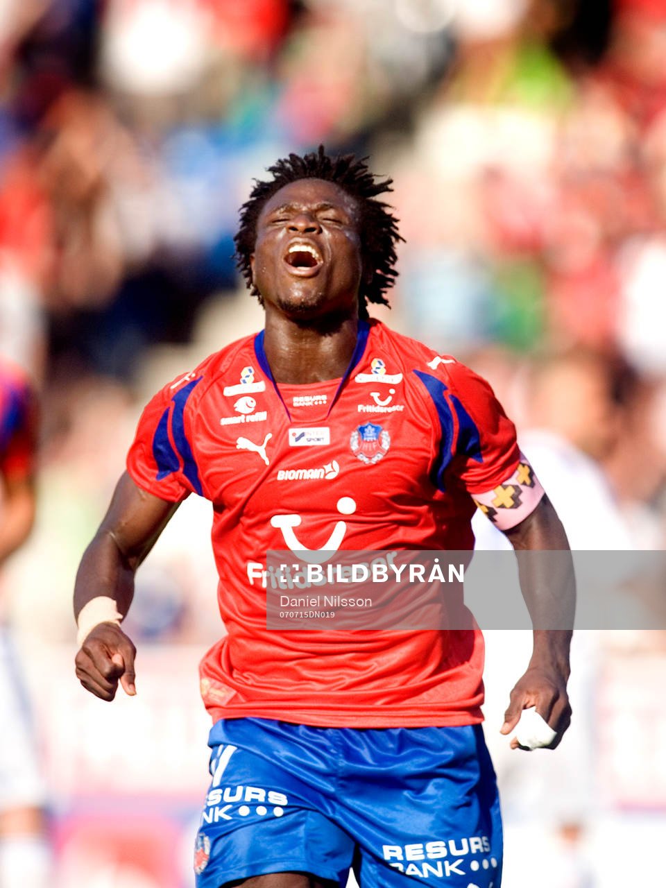 Razak Omotoyossi, Helsingborg, jubel