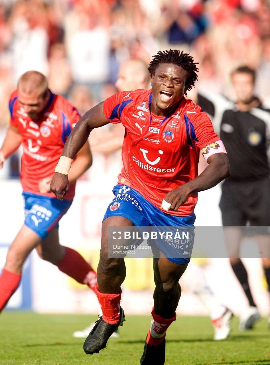 Razak Omotoyossi, Helsingborg, jubel