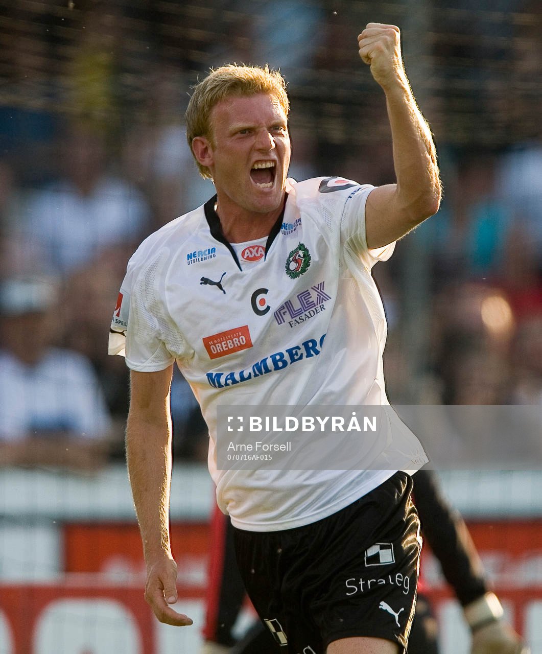 Sebastian Henriksson, jubel