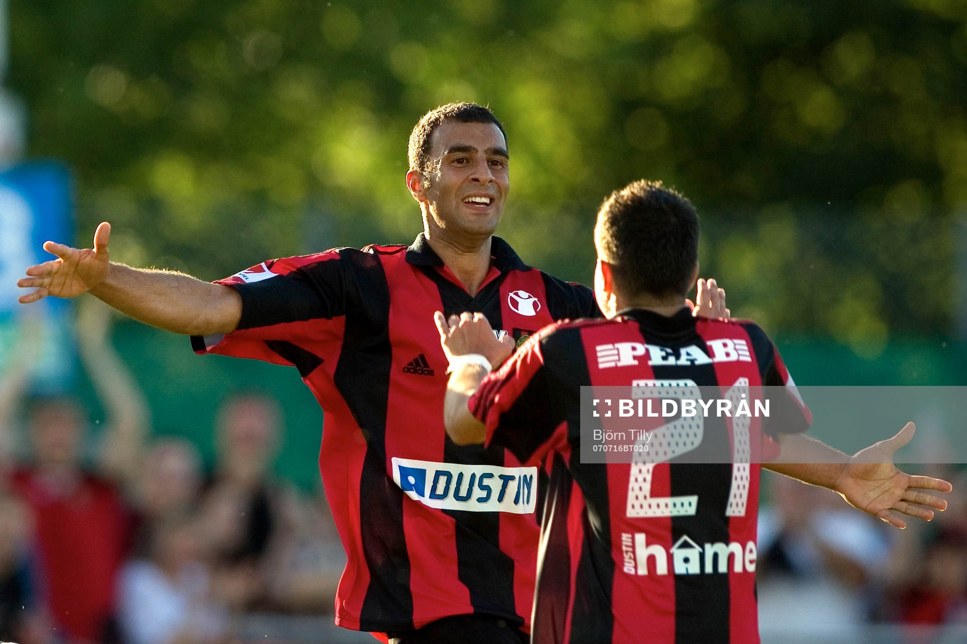 Arash Talebinejad, Brommapojkarna, jubel