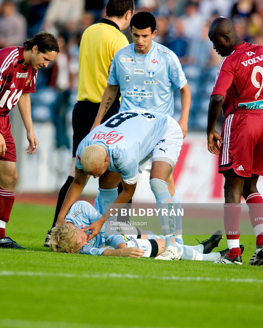 Ola Toivonen, Malmö, skada