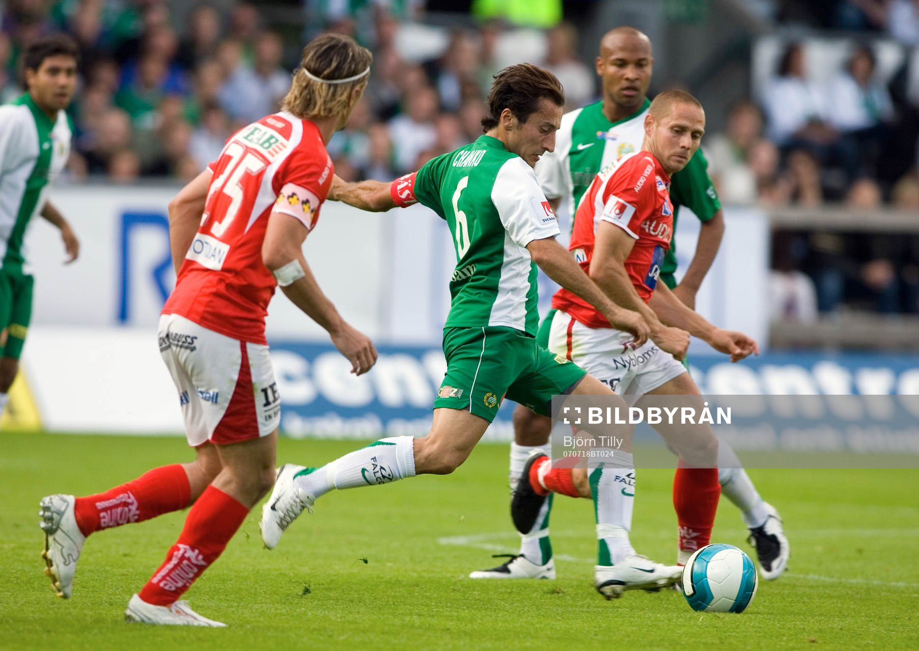 Louay Chanko, Hammarby, och Daniel Petersson, Kalmar