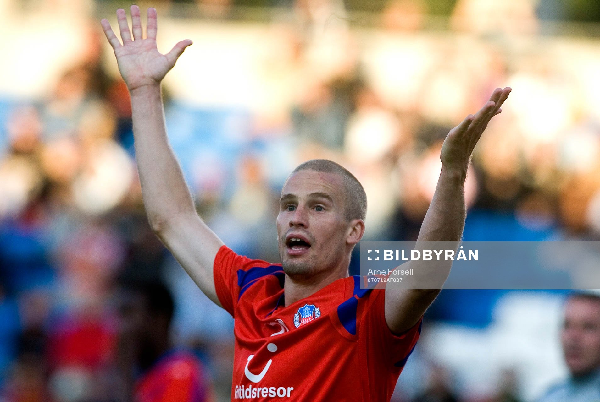 Christoffer Andersson, Helsingborg. Glädje. Jubel