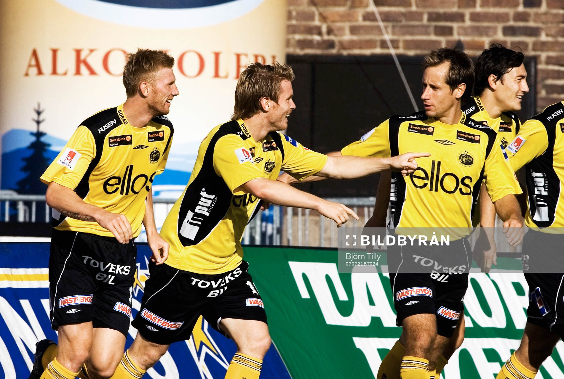 Fredrik Berglund gav Elfsborg, jubel